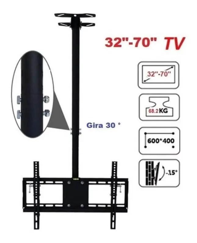 SOPORTE DE TECHO PARA TV LCD/LED 32-75 PULGADAS HASTA 68. - 3