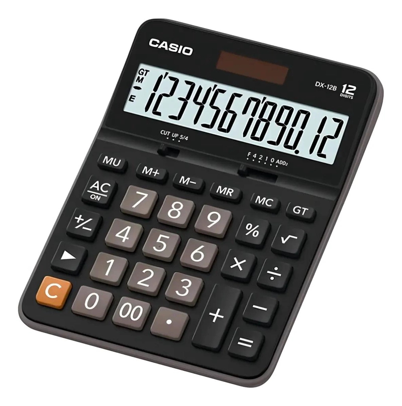 CALCULADORA DE ESCRITORIO 12 DIGITOS CON ENERGIA SOLAR - 1