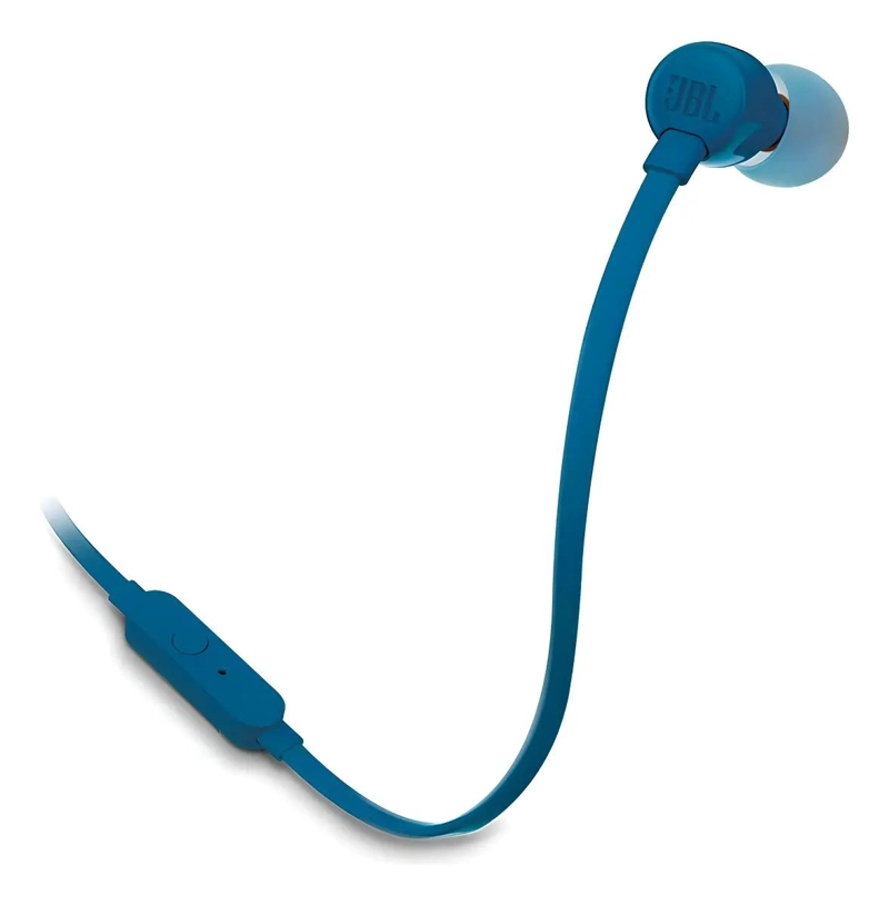 AUDIFONOS IN-EAR CON SONIDO ENVOLVENTE Y DISEÑO COMPACTO AZUL - 1