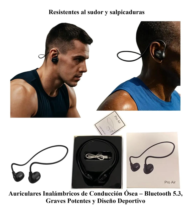 AUDIFONOS INALAMBRICOS BLUETOOTH DEPORTIVOS INTERNOS - 2