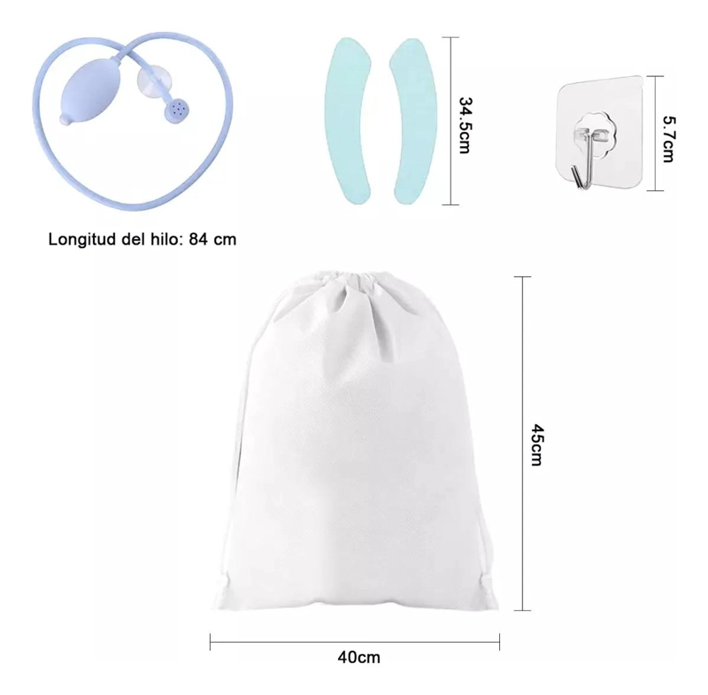 BAÑO DE ASIENTO PLEGABLE PARA ALIVIO DE HEMORROIDES Y USO - 4
