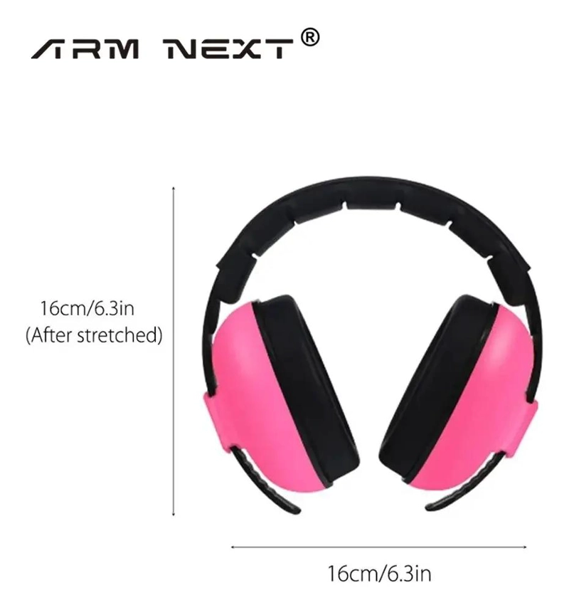 AUDIFONOS PROTECTORES ANTI-RUIDO PARA BEBE S Y NIÑOS 25DB - 3