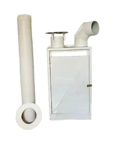 KIT COMPLETO GABINETE BLANCO PARA CALEFONT 12 A 14 LITROS - 1