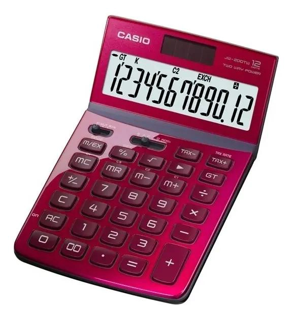 CALCULADORA SOLAR Y A PILA 12 DIGITOS PANTALLA EXTRA - 1