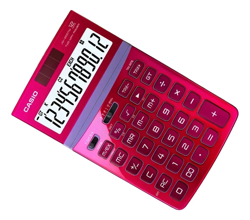 CALCULADORA SOLAR Y A PILA 12 DIGITOS PANTALLA EXTRA - 2