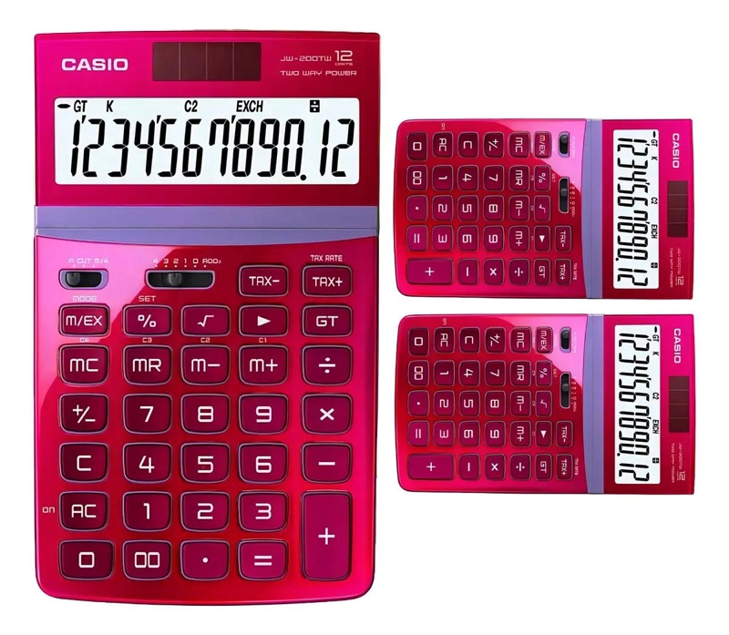CALCULADORA SOLAR Y A PILA 12 DIGITOS PANTALLA EXTRA - 3
