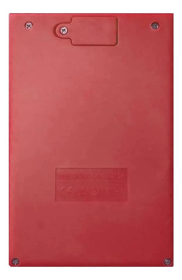 CALCULADORA SOLAR PLASTICA FASHION T74 ROJA PACK X6 - 2