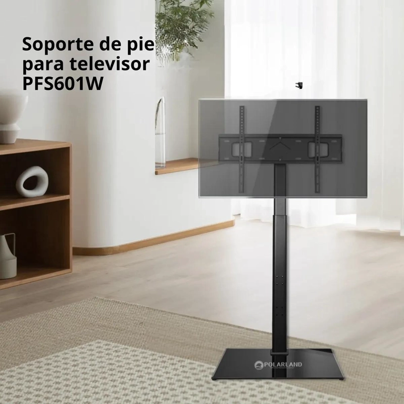 SOPORTE DE SUELO PARA TELEVISOR HASTA 75 PULGADAS - 3