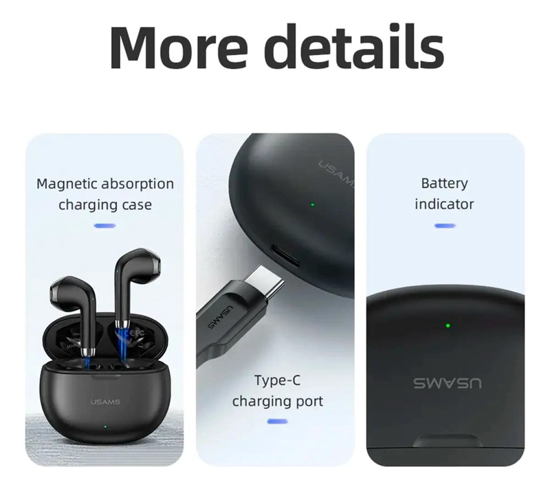 AURICULARES INALAMBRICOS IN-EAR BLUETOOTH 5.3 TWS - 2