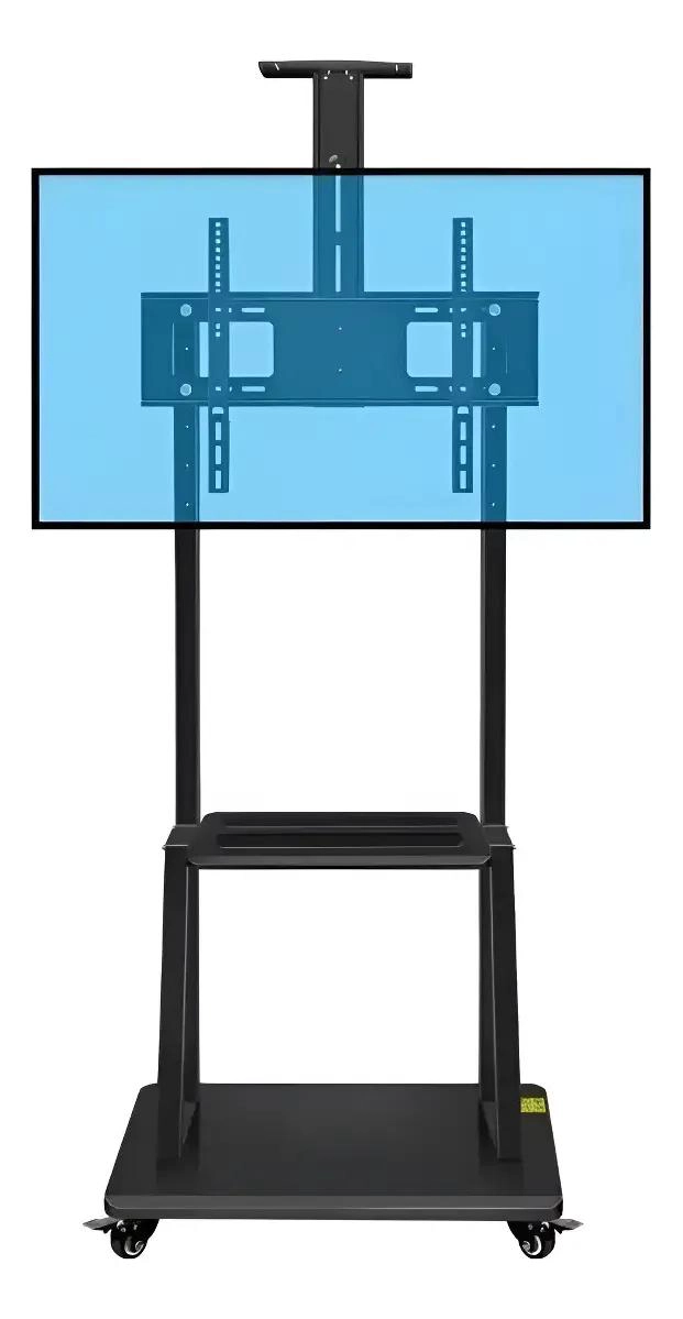 SOPORTE MOVIL PARA TV 32-75 PULGADAS CON RUEDAS Y BASE - 1