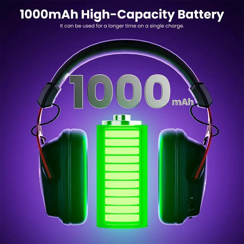 AURICULARES GAMER INALAMBRICOS 7.1 CON MICROFONO - 5