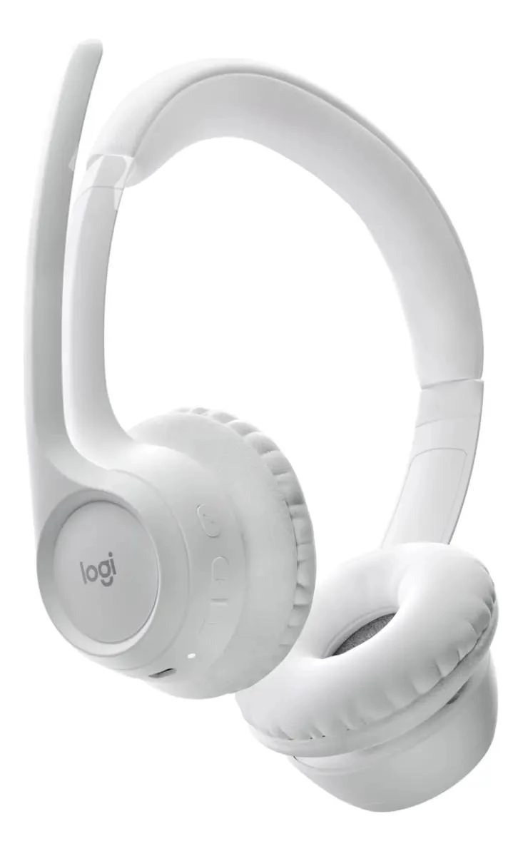 AUDIFONOS BLUETOOTH CON MICROFONO BLANCO - 2