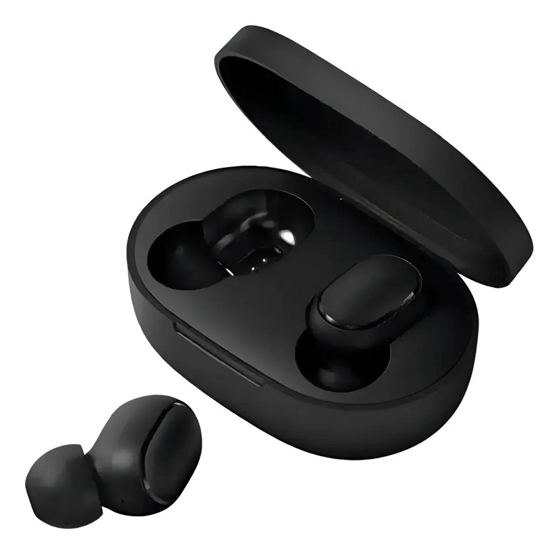 AURICULARES INALAMBRICOS A6S COLOR NEGRO - 1