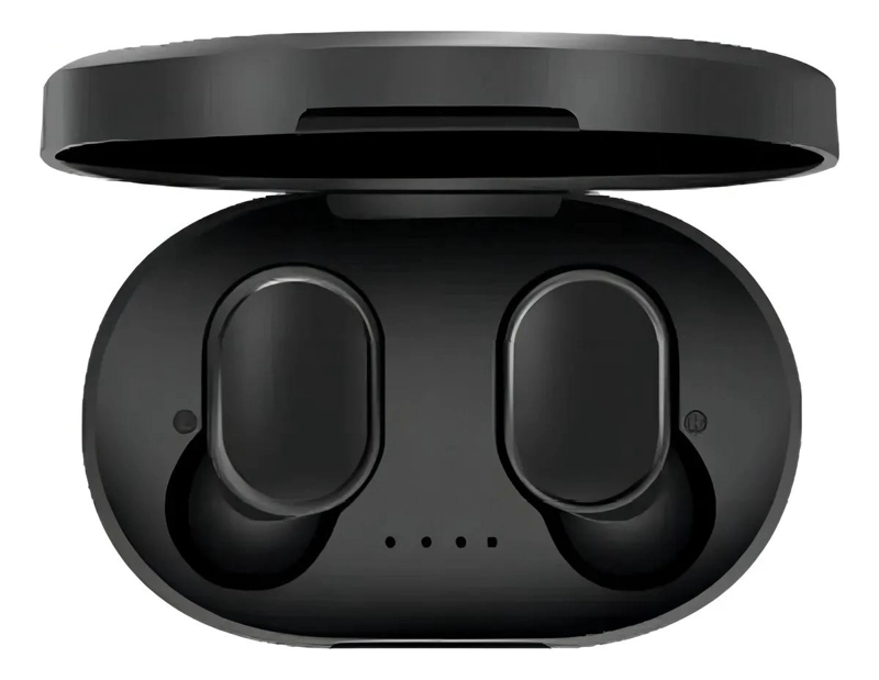 AURICULARES INALAMBRICOS A6S COLOR NEGRO - 3