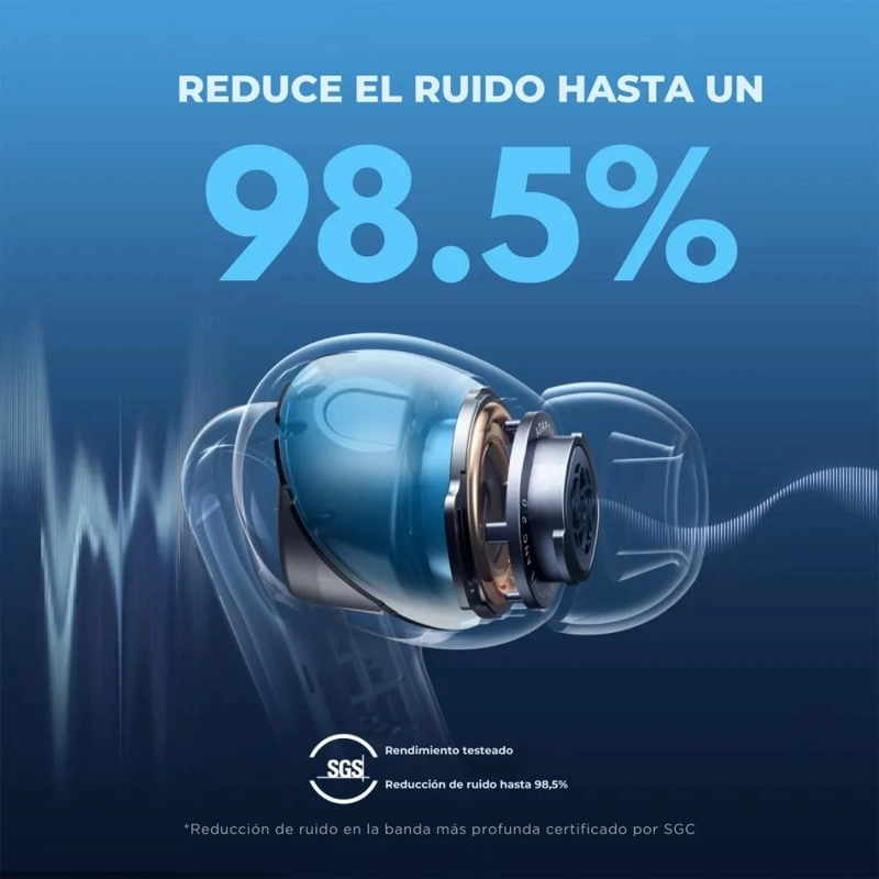 AUDIFONOS TRUE WIRELESS CON CANCELACION DE RUIDO - 5