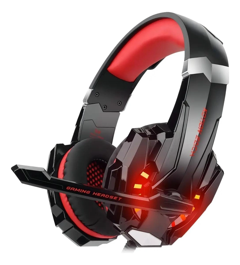 AUDIFONOS GAMER CON LUZ LED Y MICROFONO INTEGRADO - 3