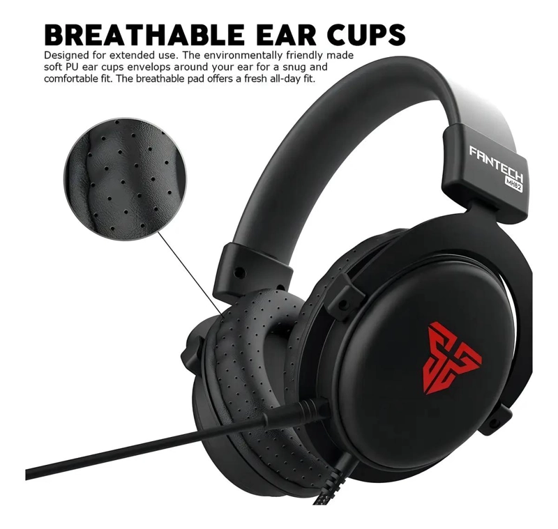 AUDIFONOS GAMER MULTIPLATAFORMA CON MICROFONO INTEGRADO - 4