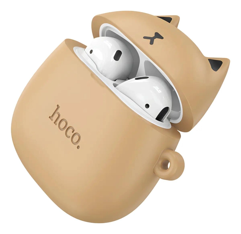 AUDIFONOS IN-EAR BLUETOOTH TWS EW45 CARAMELO - 1