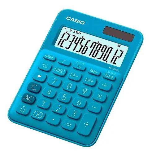 CALCULADORA BASICA COLORES SURTIDOS PANTALLA LCD - 5