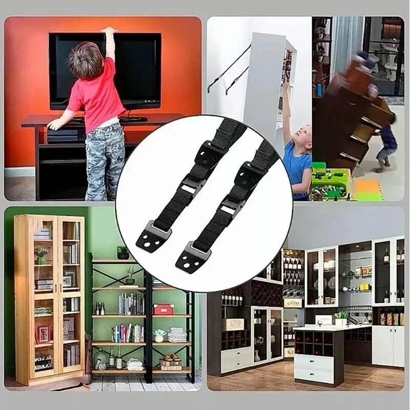 PROTECTOR ANTI CAIDAS PARA TV SEGURO Y RESISTENTE - 3