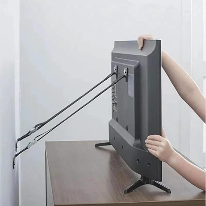 PROTECTOR ANTI CAIDAS PARA TV SEGURO Y RESISTENTE - 4