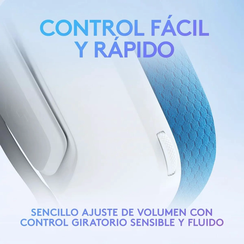 AUDIFONO GAMER BLANCO PARA PC, PS4 Y SWITCH - 4