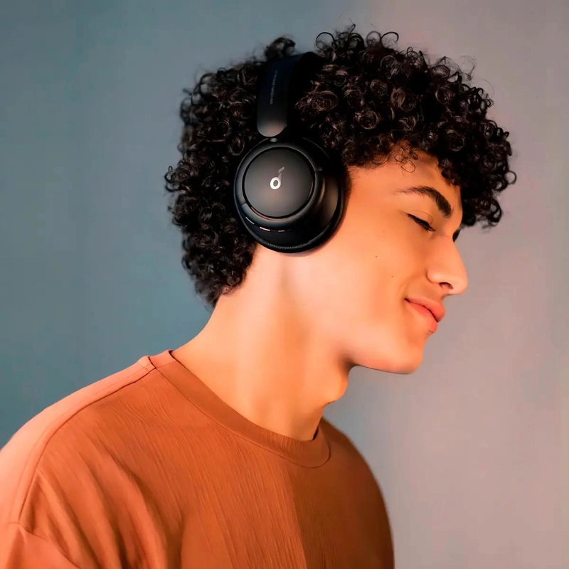 AUDIFONOS INALAMBRICOS COLOR NEGRO CON SONIDO ENVOLVENTE - 4