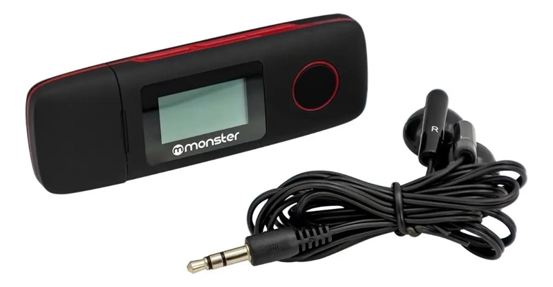 REPRODUCTOR MP3 16GB CON MEMORIA EXPANDIBLE NEGRO - 5
