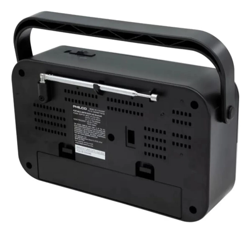 RADIO PORTATIL CON BLUETOOTH Y SINTONIZADOR AM/FM - 4