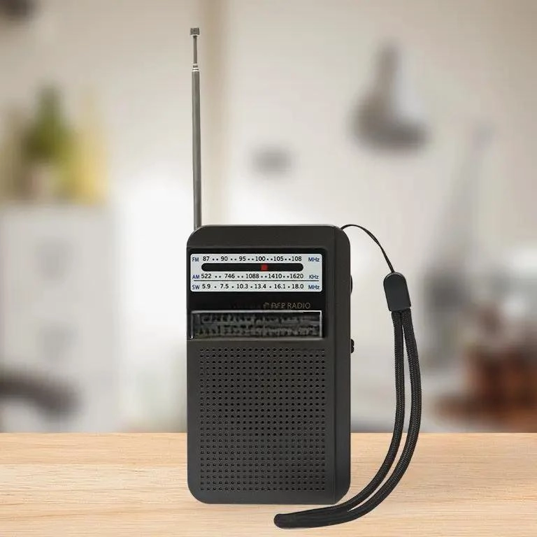RADIO PORTATIL DE BOLSILLO AM/FM CON ANTENA - 4