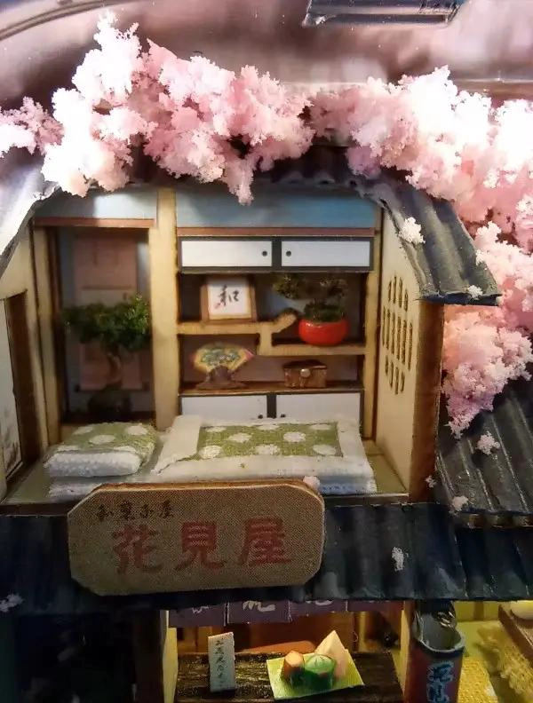 MINIATURA 3D ARMABLE CON LUCES LED CHERRY BLOSSOM - 4