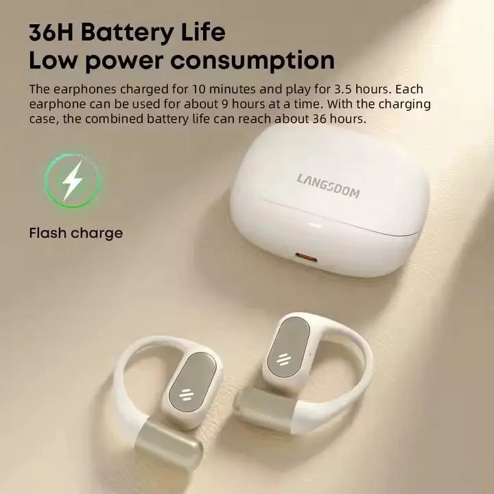 AUDIFONOS INALAMBRICOS DEPORTIVOS BLUETOOTH CON MICROFONO - 5