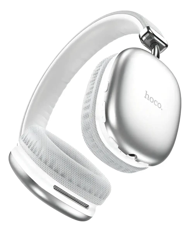 AUDIFONOS INALAMBRICOS BLUETOOTH W35 PLATEADOS - 2