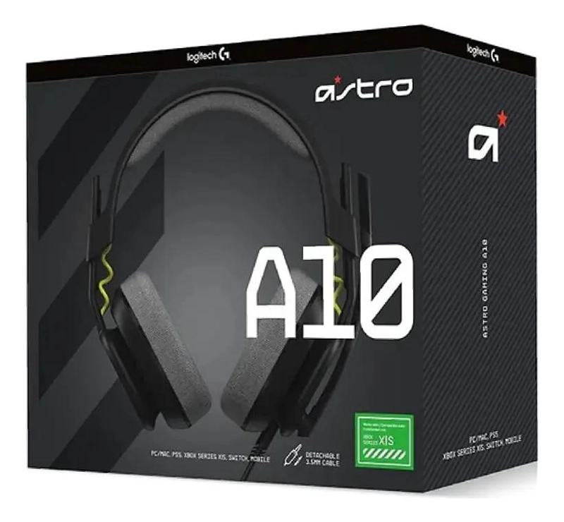 AUDIFONOS GAMER A10 GEN 2 NEGRO CON MICROFONO - 4