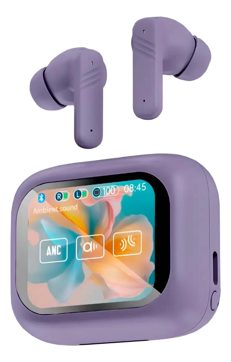 AUDIFONOS INALAMBRICOS CON PANTALLA TACTIL Y CANCELACION - 1