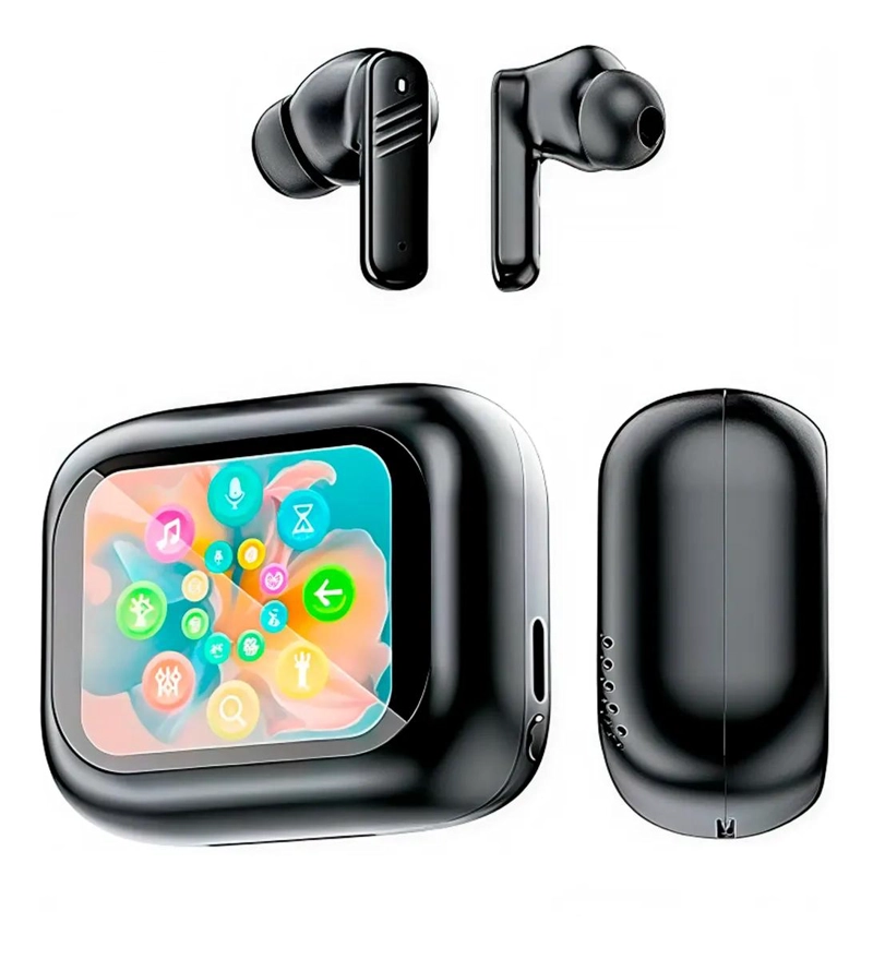 AUDIFONOS INALAMBRICOS CON PANTALLA TACTIL Y CANCELACION - 2