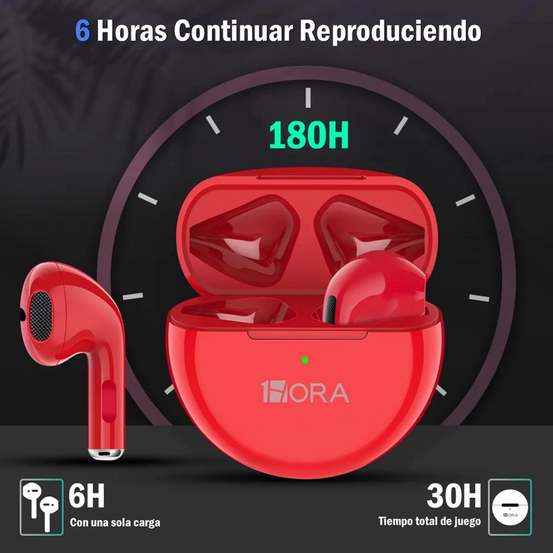 AUDIFONOS IN-EAR BLUETOOTH 5.3 INALAMBRICOS - 4