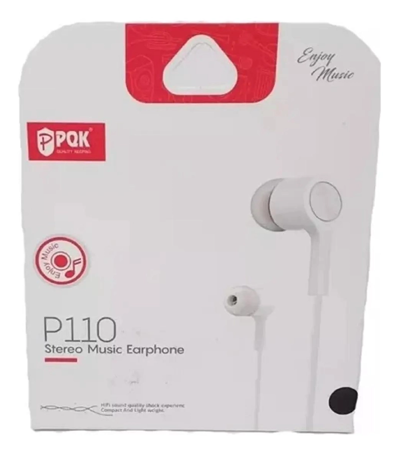 AUDIFONOS MANOS LIBRES P-110 PACK 10 UNIDADES - 3