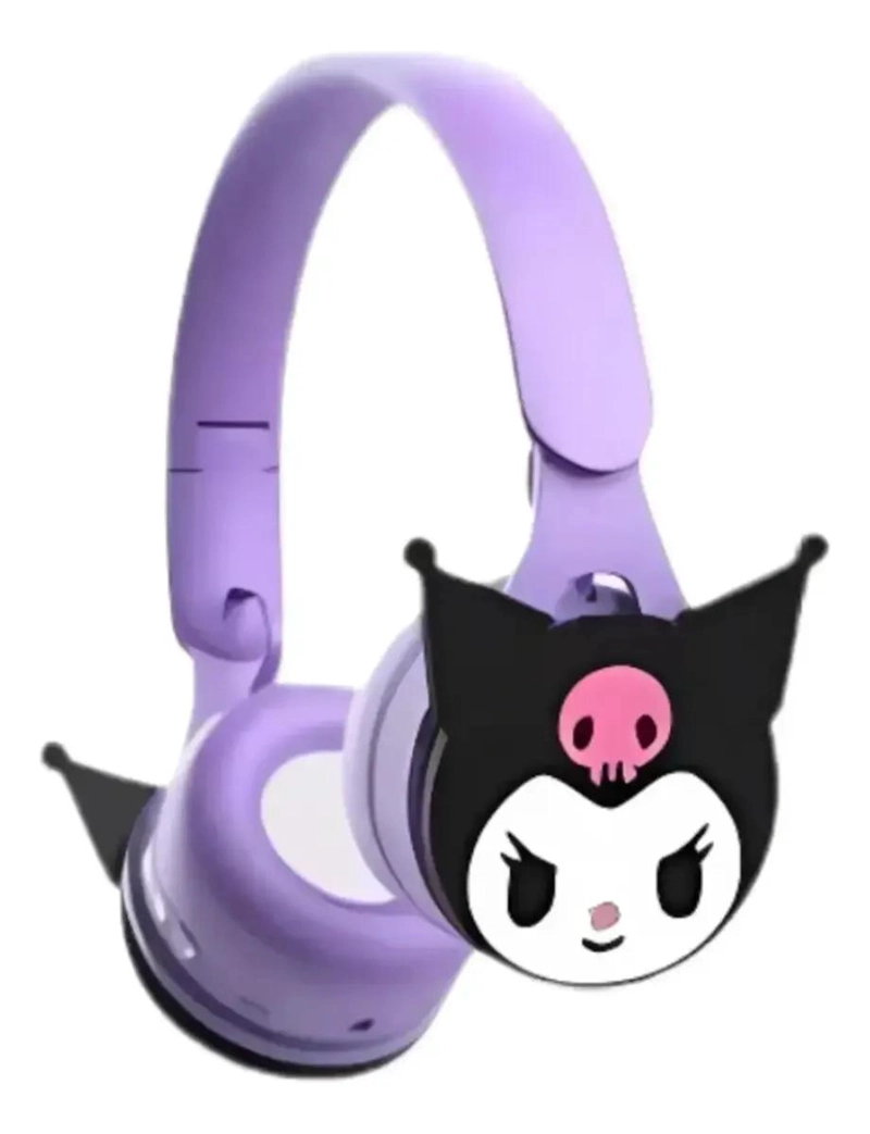 AUDIFONOS INALAMBRICOS PARA NIÑAS DISEÑO KUROMI - 2