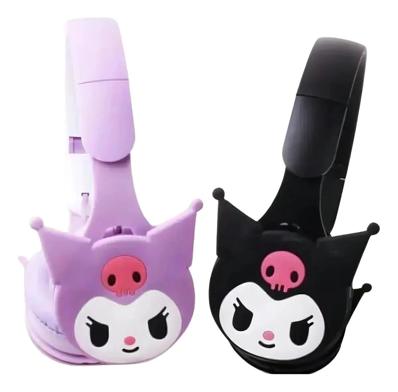 AUDIFONOS INALAMBRICOS PARA NIÑAS DISEÑO KUROMI - 3