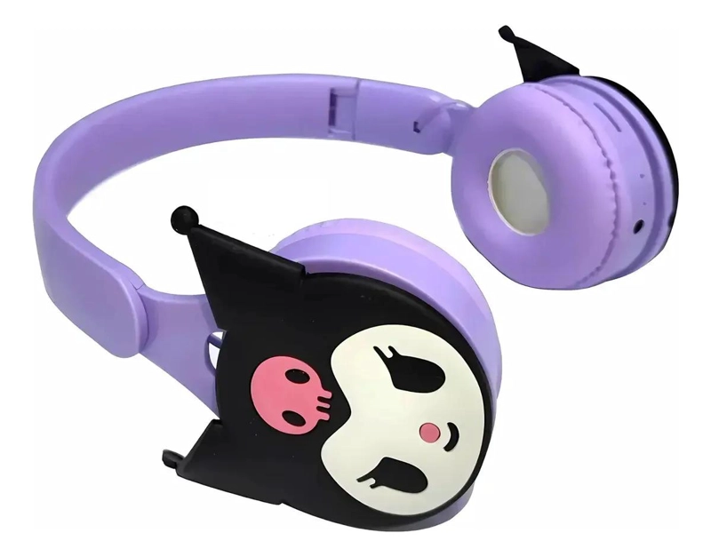 AUDIFONOS INALAMBRICOS PARA NIÑAS DISEÑO KUROMI - 5
