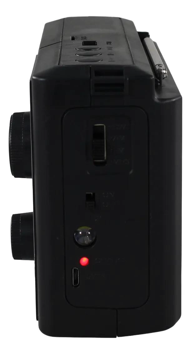 RADIO PORTATIL SOLAR AM FM SW 15W CON LED Y USB - 2