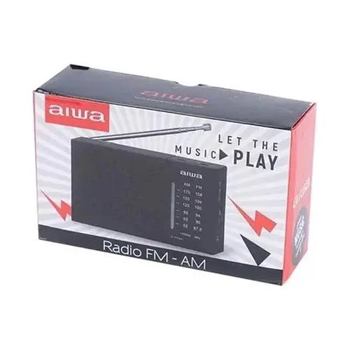 RADIO PORTATIL AM-FM ANALOGA COLOR NEGRO - 4