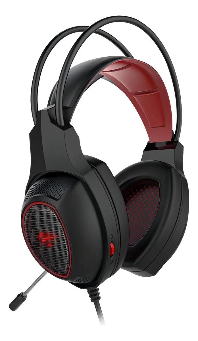 AURICULARES GAMER CON SONIDO 40 MM Y LUZ LED - 2