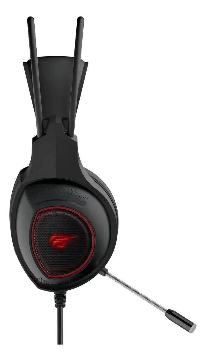 AURICULARES GAMER CON SONIDO 40 MM Y LUZ LED - 3