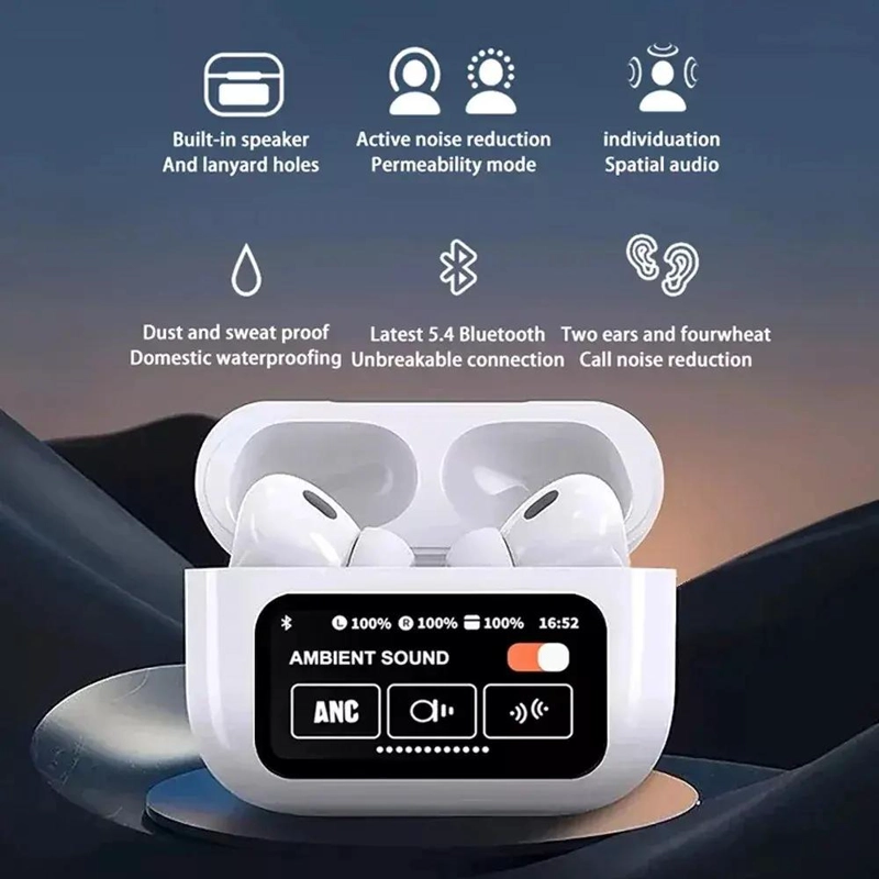 AUDIFONOS INALAMBRICOS BLUETOOTH A9 PRO CON MICROFONO - 5