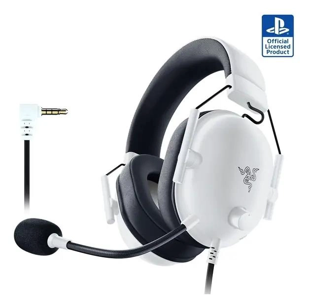 AURICULAR GAMING CON MICROFONO 3.5MM BLANCO - 2