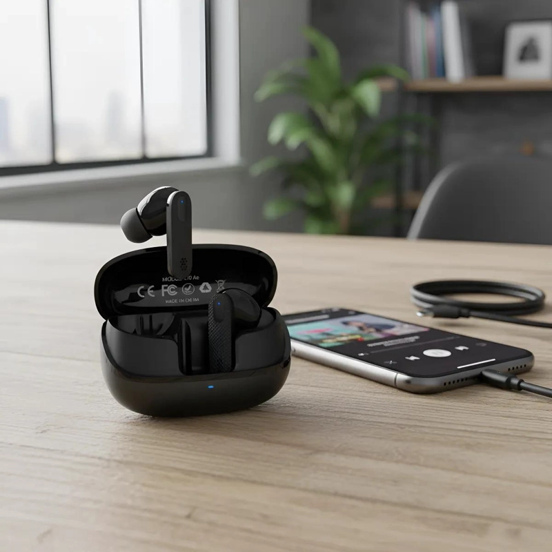 AUDIFONOS INALAMBRICOS CON CANCELACION DE RUIDO PARA IOS - 1