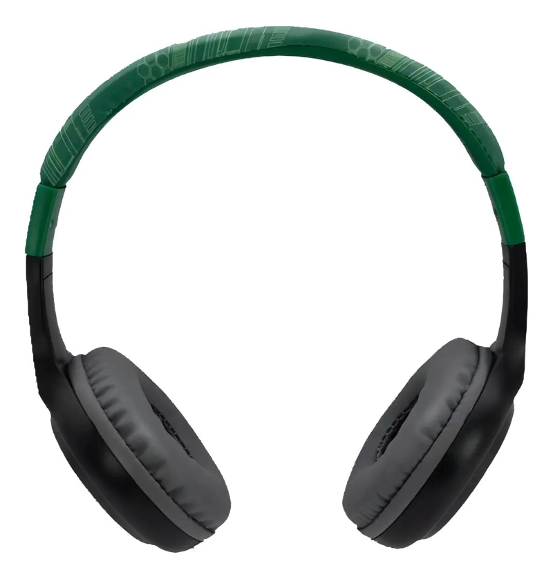 AUDIFONOS INALAMBRICOS BLUETOOTH DISEÑO HULK VERDE - 4