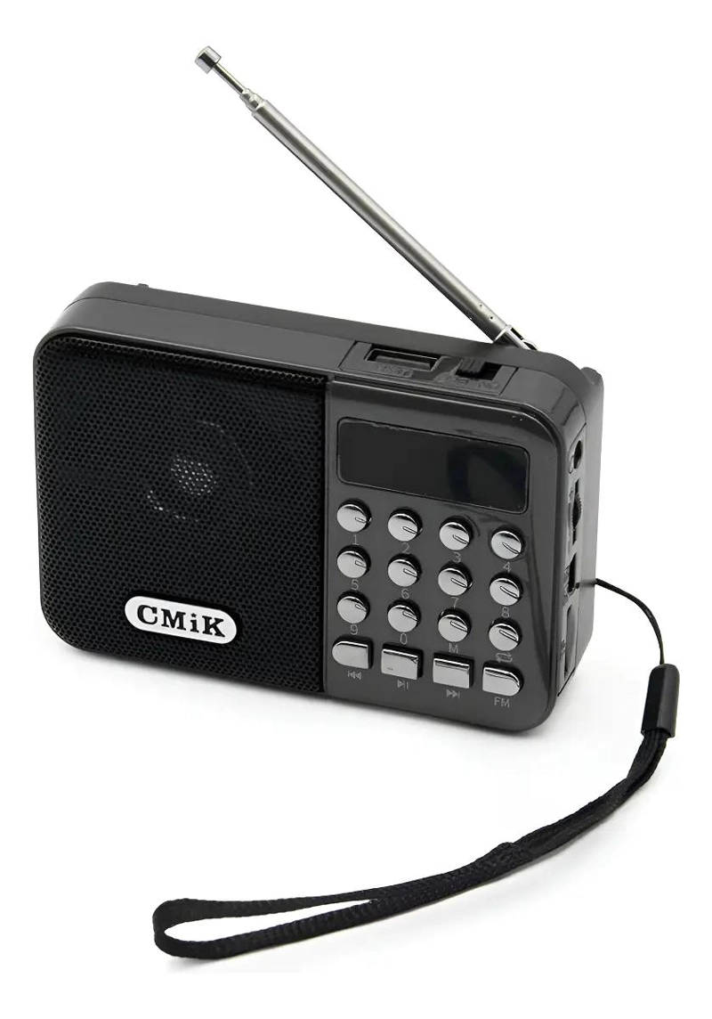 MINI RADIO DIGITAL MULTIFUNCION CON REPRODUCTOR MP3 Y FM - 1